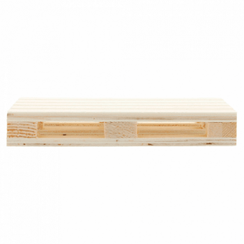 Mini palette de présentation en bois 13x8x2 cm - carton de 40 unités