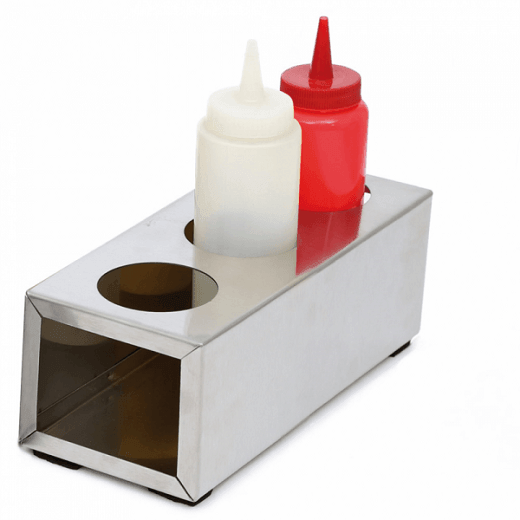 Support pour 3 distributeurs à sauces 240 - 360 ml