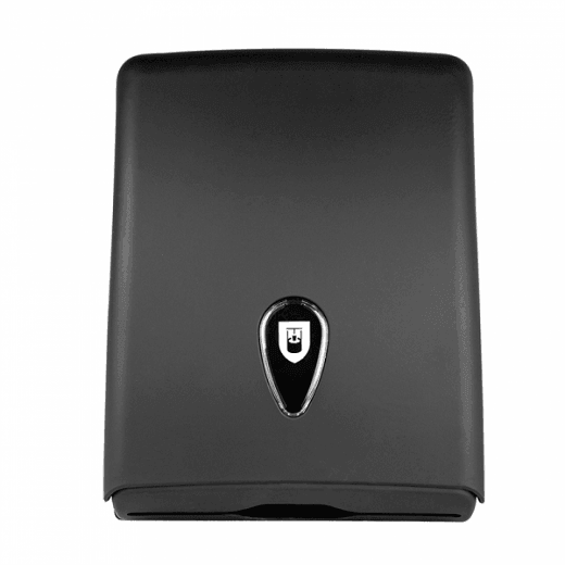 Distributeur de serviettes en ABS Noir mat - 27.5x37x13 cm - Carton de 1 unité