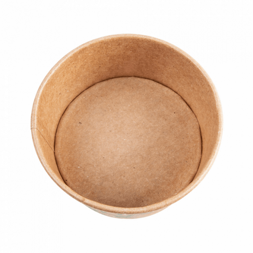 Pot à glace en carton modèle Feel Green 150 ml - carton de 2000 unités