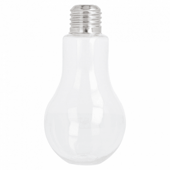 Flacon Ampoule en  plastique PET - 200 ml - diam 6.7x12.3(h)cm - carton de 200