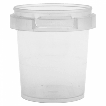 Pots inviolables 50 ml - 4.8cm de diamètre x 5 cm (h) - carton de 2688 unités