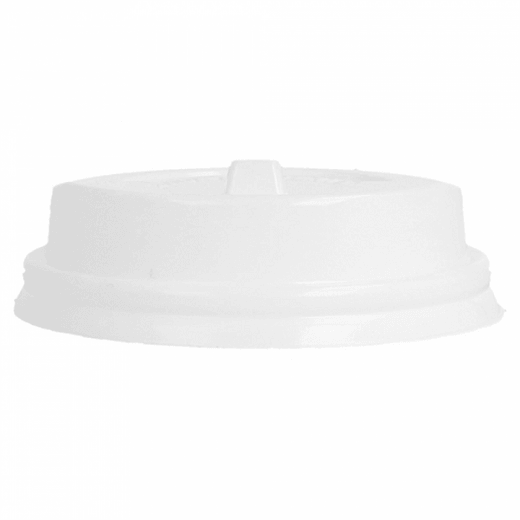 Couvercle BLANC pour gobelet a café 12 cl - carton de 1000 unités