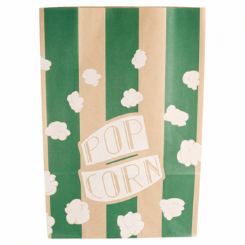 Sac à pop-corn stripes MAXI  5 l - carton de 500 unités