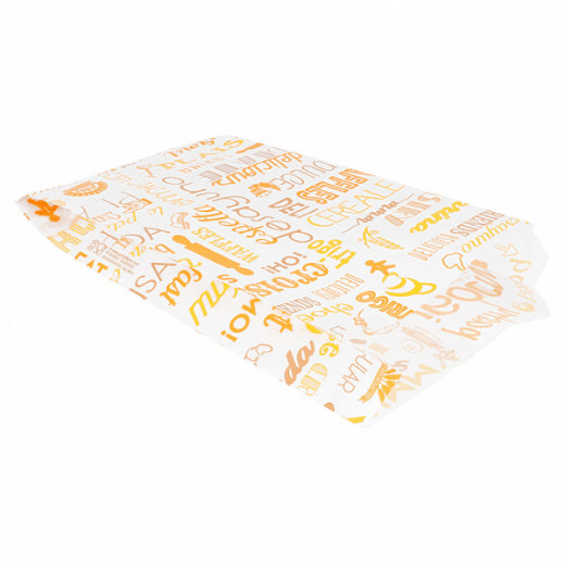 Sac à croissants Parole 12 + 5 x 22 cm - pack de 500 unités