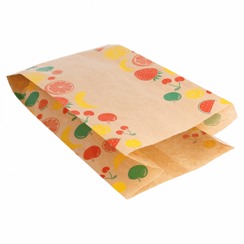 Sachets pour fruits et légumes 1 Kg 14+ 9 x26 cm - Pack de 500 unités