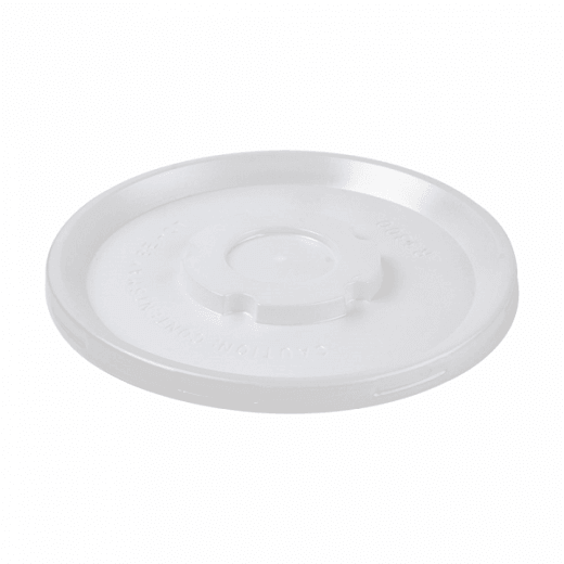 Couvercle plat en PS pour pot à glace 500 ml - pack de 500 unités
