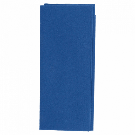 Sachet à couverts TURQUOISE et serviette soft BLEUE 33x40 cm - Carton de 250 unités
