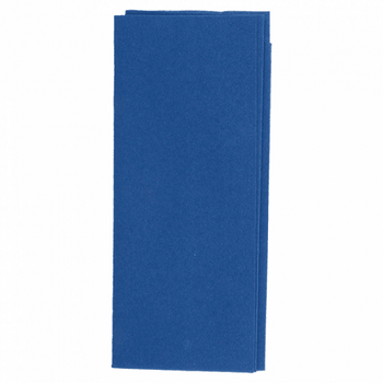Sachet à couverts TURQUOISE et serviette soft BLEUE 33x40 cm - Carton de 250 unités