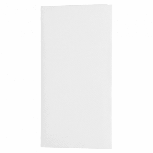Serviette Soft kangourou 40x40cm BLANCHE - Carton de 700 unités