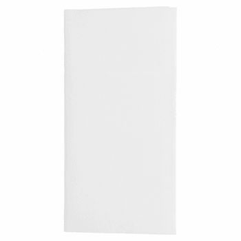 Serviette Soft kangourou 40x40cm BLANCHE - Carton de 700 unités