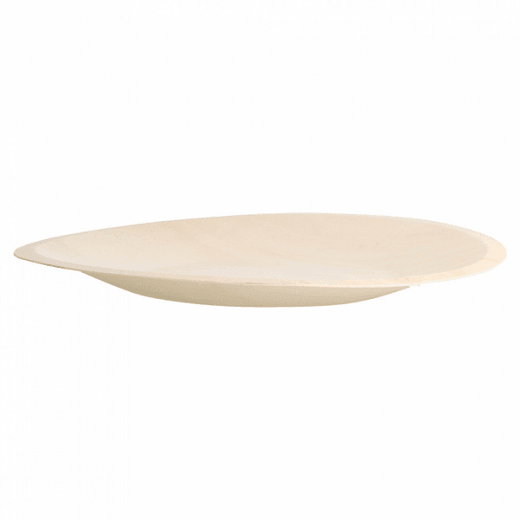 Assiette ronde en bois 19 x 1.5(h) cm - carton de 200 unités
