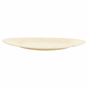 Assiette ronde en bois 21.5 x 1.5(h) cm - carton de 200 unités