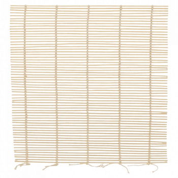 Tapis à sushi en bambou 24x24 cm - carton de 24 unités