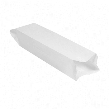 Sac sandwich Blanc GRILL AND GO 9 + 5.5 x 35 cm - pack de 500 unités