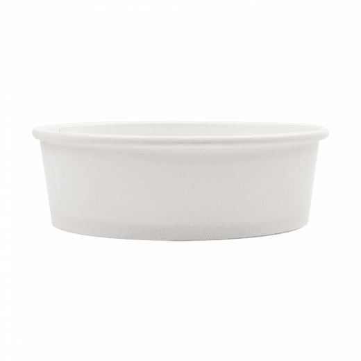 Boîte à salade en carton BLANCHE 500 ml - carton de 300 unités