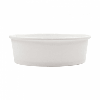 Boîte à salade en carton BLANCHE 500 ml - carton de 300 unités