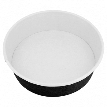 Boîte à salade en carton NOIRE 500 ml - carton de 300 unités