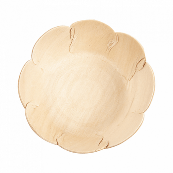 Barquette ronde en bois 8.5 x 3 cm - pack de 200 unités
