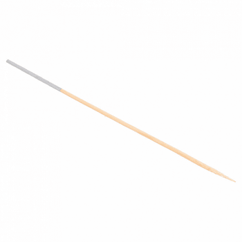 Pique en bambou allongée Argenté 23 cm - pack de 100 unités