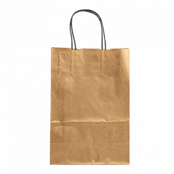 Sac SOS avec anse 20+10x29cm OR -  Pack de 250