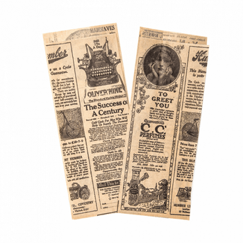 Sac hot-dog Times Kraft ouverture sur 2 côtés 9 + 3 x 22 cm - pack de 500 unités