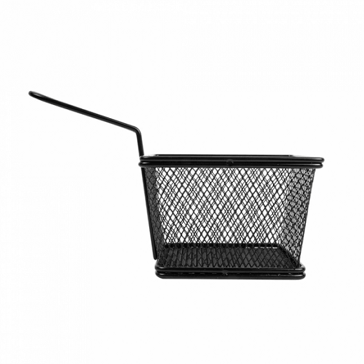 mini friteuse epoxy noir 2 portions pour frites ou autres - 13x11x8(h)cm - Pack de 6