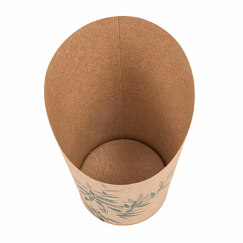 Gobelet à frites ouvert carton recyclé Feel Green 480 ml - carton de 1000 unités