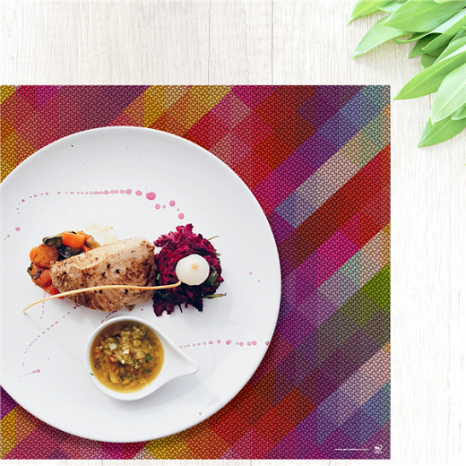 Set de table 30x41.5 cm GEOMETRIQUE - Carton de 2000 unités