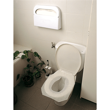 Distributeur couvre sièges WC  - 41,5 x 29 x 6 cm ABS blanc