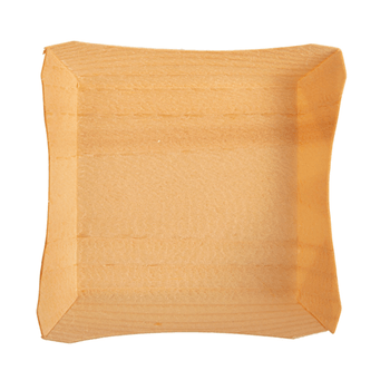 Distributeur ouvert en Bambou pour serviettes 20 x 20 cm (pliage : 1/4)