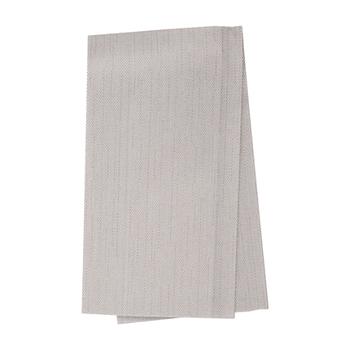 Serviette non tissée Like-Linen 40x40 cm GRIS Pliage 1/8 - carton de 600 unités