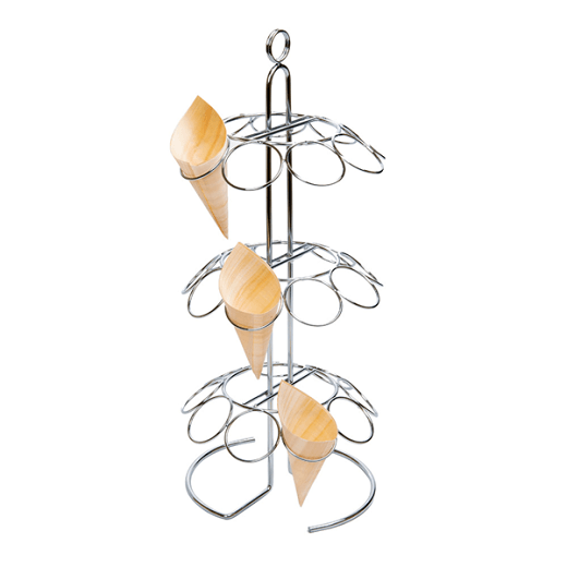 Support à cornet en métal - 27 emplacements