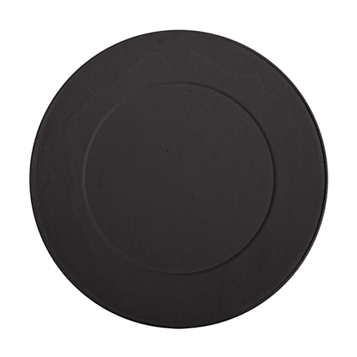 Couvercle NOIR en carton pour gobelet a café 24 cl - carton de 1000 unités