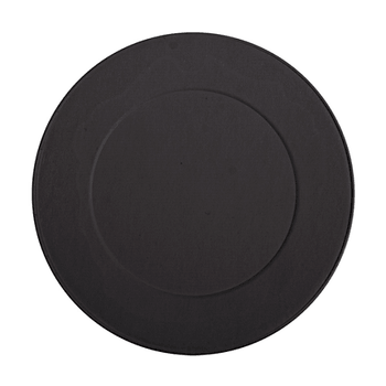 Couvercle NOIR en carton pour gobelet a café 24 cl - carton de 1000 unités