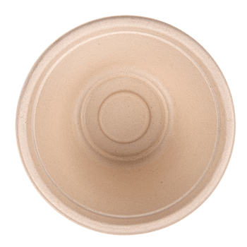 Saladier en cellulose naturelle fibre de canne à sucre  - Naturel - 750 ml - carton de 600 unités