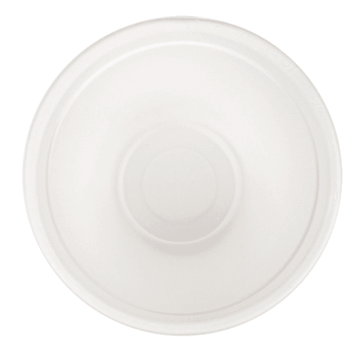 Saladier en cellulose naturelle fibre de canne à sucre  - Blanc - 750 ml - carton de 600 unités