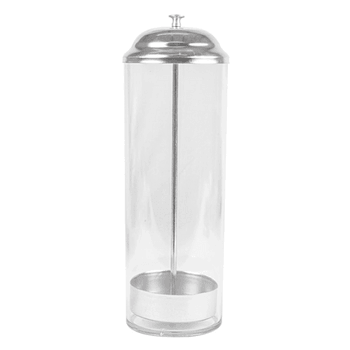 Distributeur de pailles en plastique 9 x 27 cm