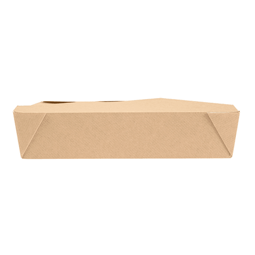 Boîte américaine étanche en carton nano-micro kraft recyclé 1470 ml - carton de 300 unités