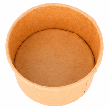 Pot à glace en carton neutre 70 ml - paquet de 50 unités