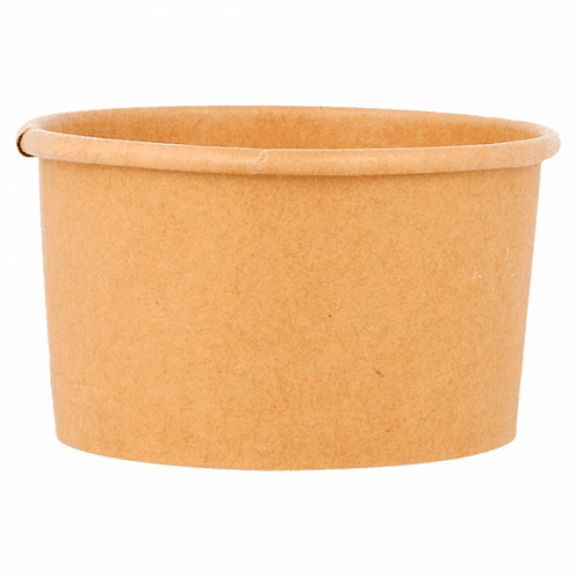 Pot à glace en carton neutre 70 ml - paquet de 50 unités