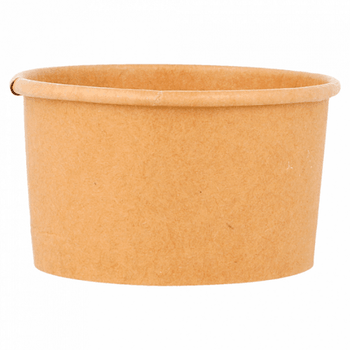 Pot à glace en carton neutre 70 ml - paquet de 50 unités