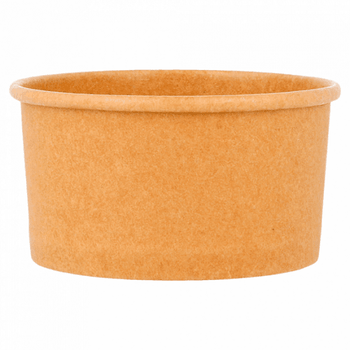 Pot à glace en carton neutre 90 ml - paquet de 50 unités