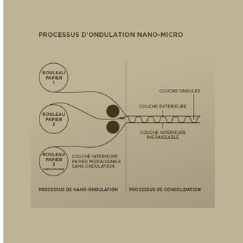 Coque Panini en carton nano-micro BLANCHE 26x12x7 cm - carton de 300 unités