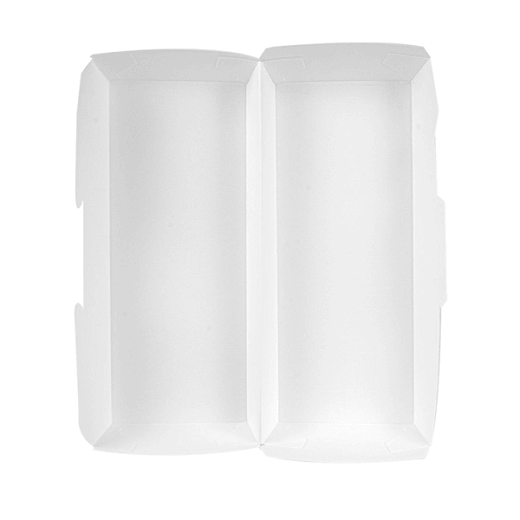 Coque Panini en carton nano-micro BLANCHE 26x12x7 cm - carton de 300 unités