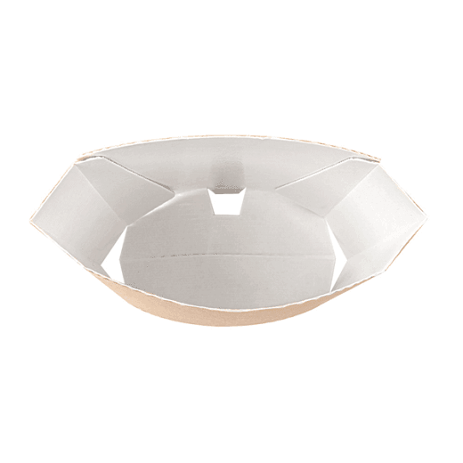 Pochette à frites en carton nano-micro Standard 135g - 13x8x13.5cm - carton de 1200 unités