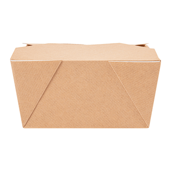 Boîte américaine étanche en carton nano-micro Marron 780 ml - carton de 500 unités