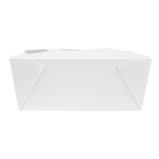 Boîte américaine étanche en carton nano-micro Blanche 1350 ml - carton de 300 unités