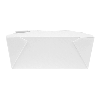 Boîte américaine étanche en carton nano-micro Blanche 1350 ml - carton de 300 unités