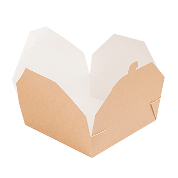 Boîte américaine étanche en carton nano-micro Marron 2910 ml - carton de 100 unités